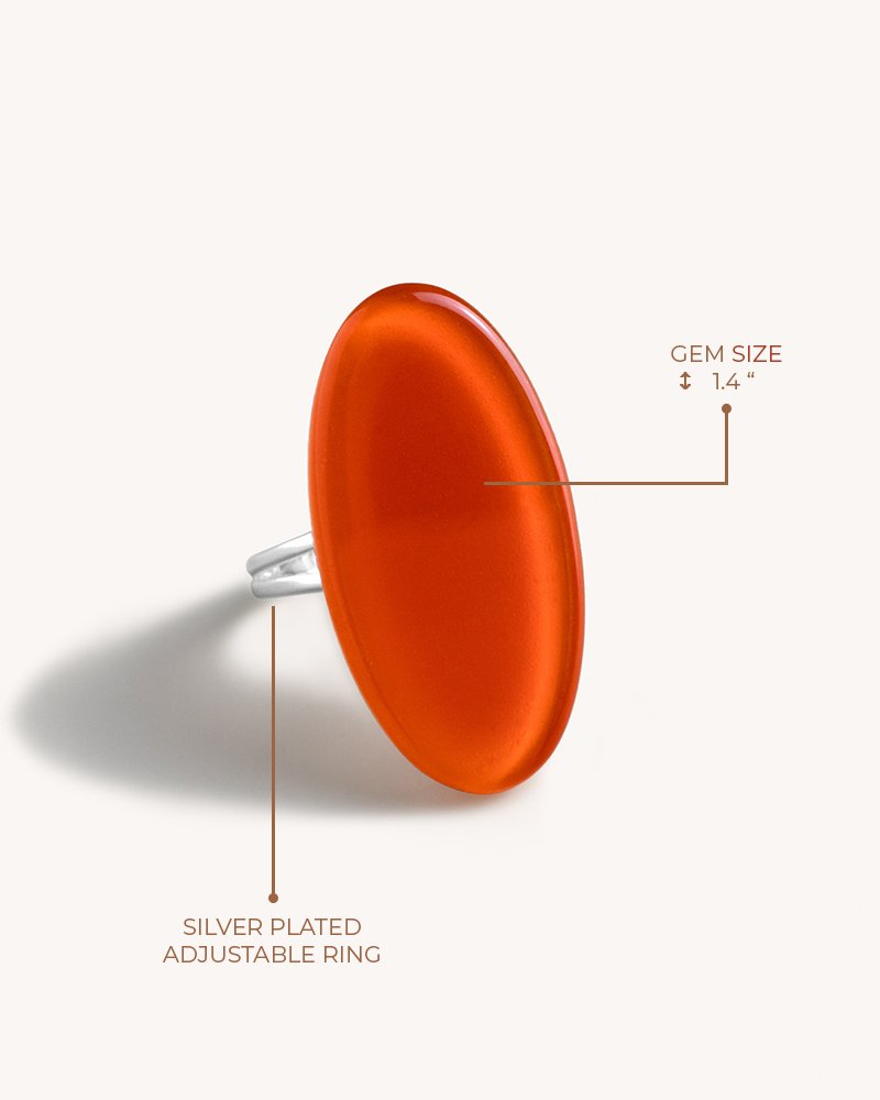 Era Ring - Bright Orange
